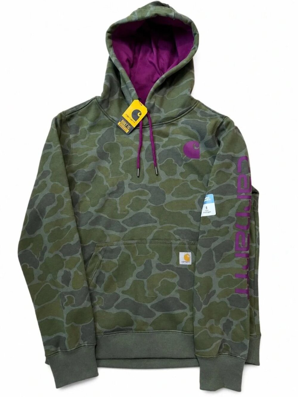 Carhartt Women’s Green Camo Hoodie